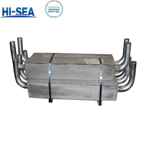 Aluminum Alloy Sacrificial Anode For Port Facility